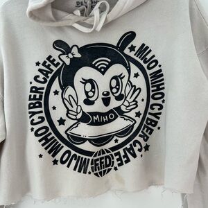 Future Fantasy Delight Crop Hoodie from Meow Wolf